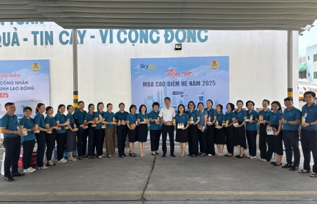 CHI NHÁNH SKYPEC KHU VỰC MIỀN TRUNG RA QUÂN CHƯƠNG TRÌNH TIẾP SỨC MÙA CAO ĐIỂM HÈ 2025